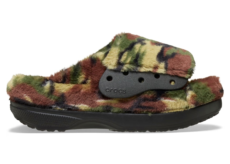 Crocs Classic Unfurgettable Slide Camo Print