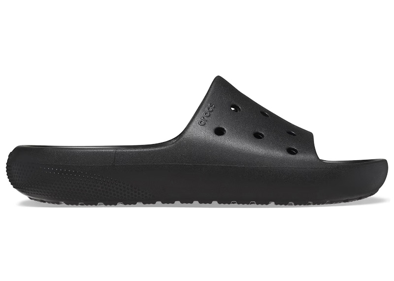 Crocs Classic V2 Slides Zwart