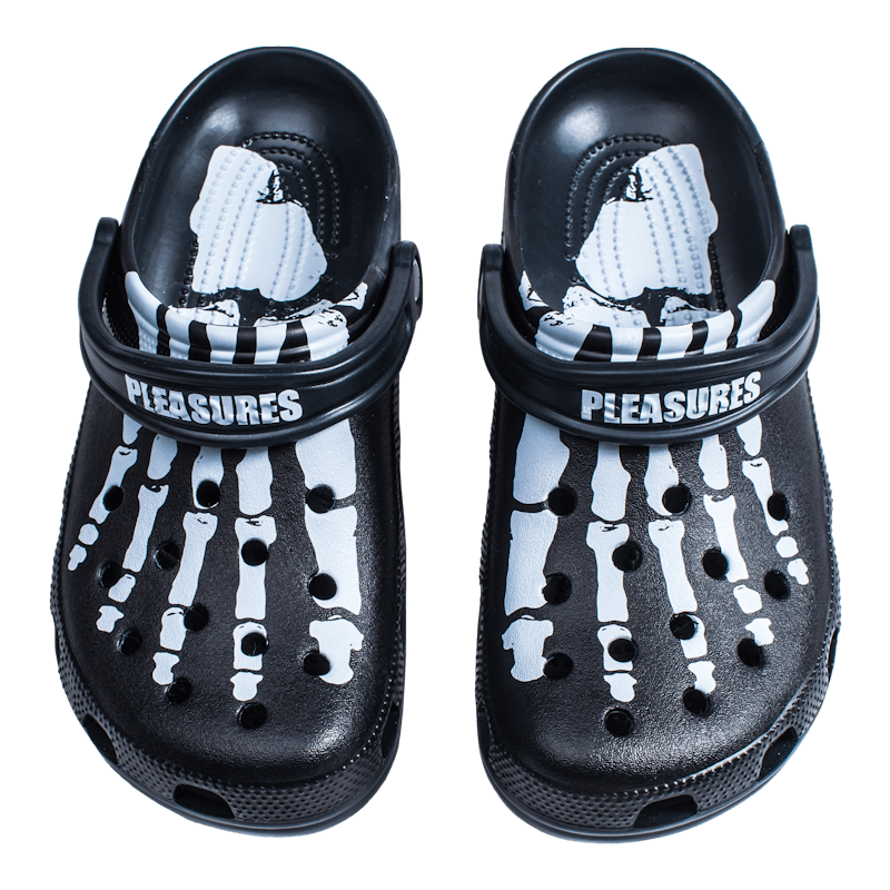 Crocs Classic Clog Pleasures Zwart