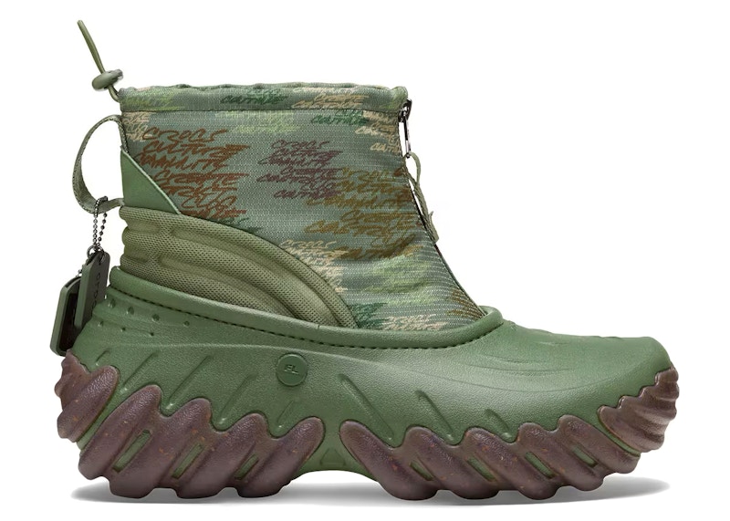 Crocs Echo Boot Futura Laboratories Groen
