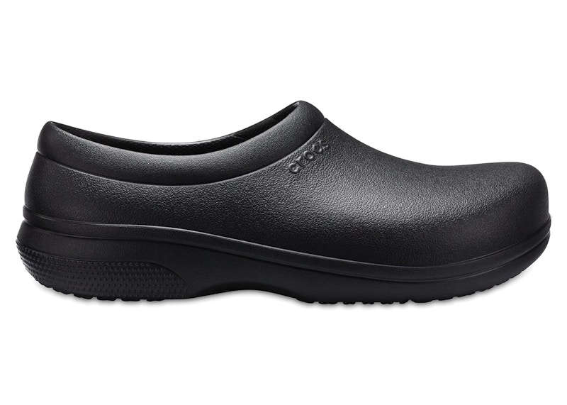 Crocs On The Clock Slip Resistant Work Slip-On Zwart
