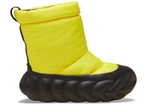 Crocs Overpuff Boot Cyber Geel