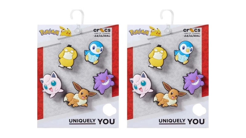 Crocs Pokemon Assorted 5 Pack Jibbitz 2x Lot