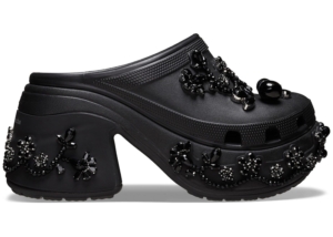 Crocs Siren Clog Simone Rocha Zwart