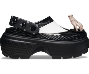Crocs Stomp Clog Wednesday Addams Zwart