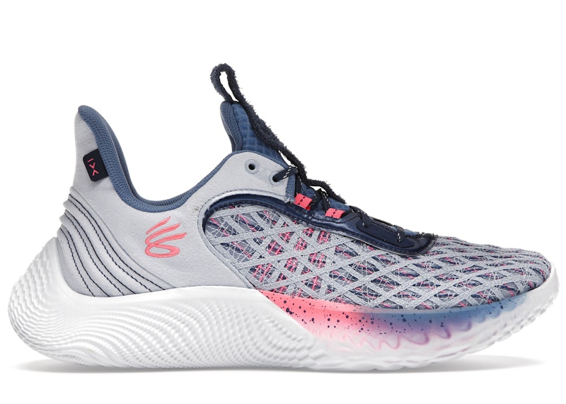 Under Armour Curry Flow 9 Rise and Grind Blauw