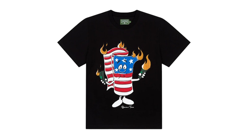 Tears Firecracker Tee Zwart