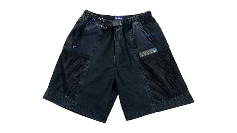Deva’States Hike Cargo Shorts Washed Zwart