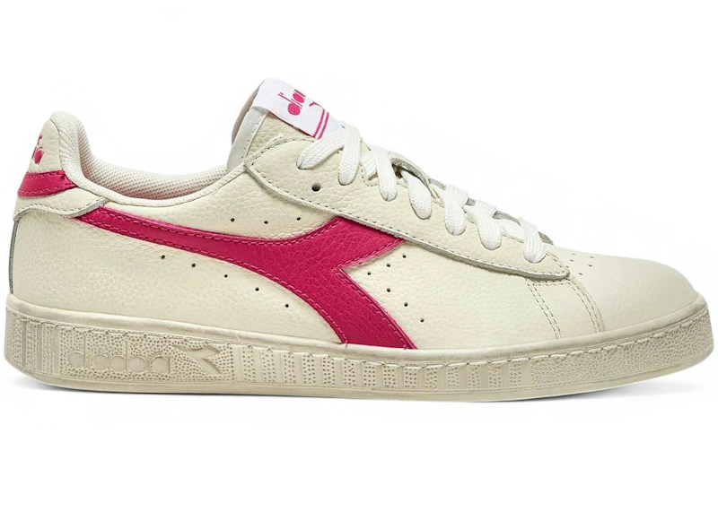 Diadora Game L Low Waxed Raspberry Sorbet Wit