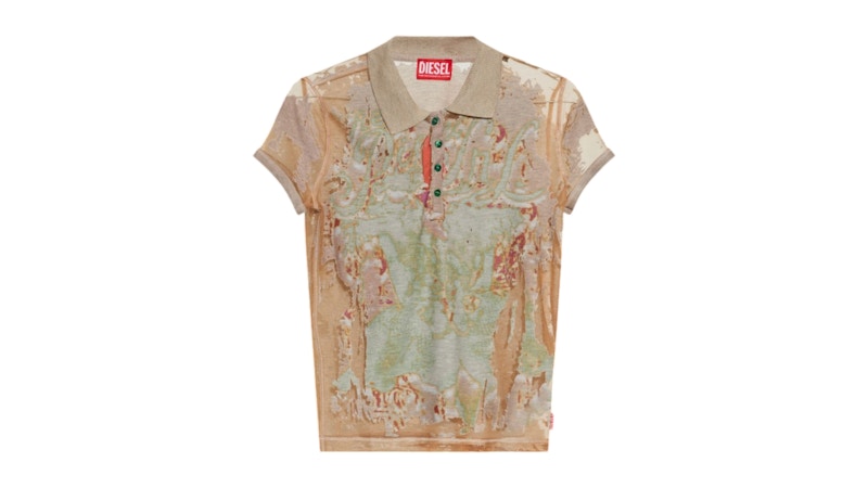 Diesel Women’s T-Devlo S/S Top Multicolor