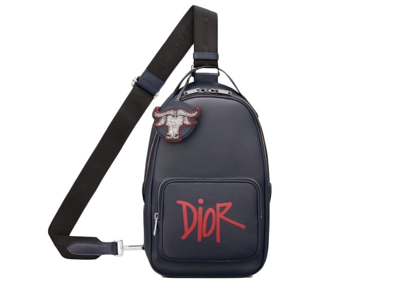 Dior And Shawn Crossbody Backpack Blauw