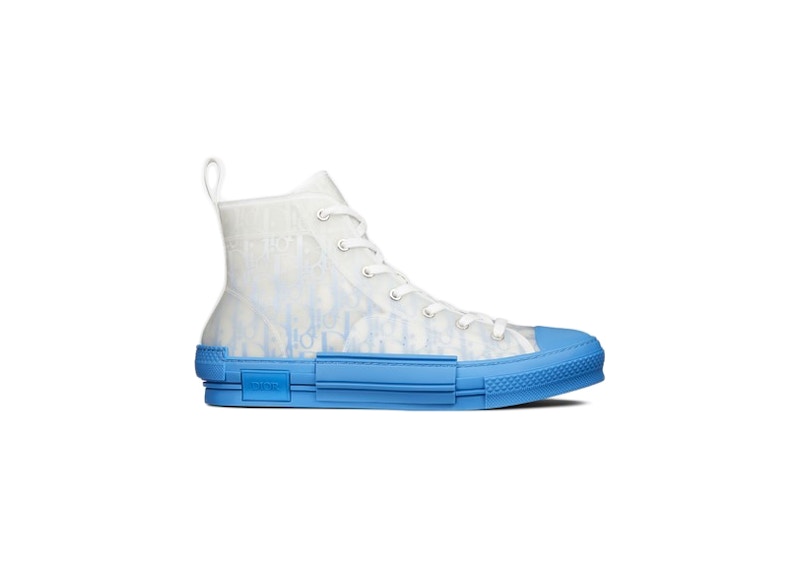Dior B23 High Top Gradient Blauw
