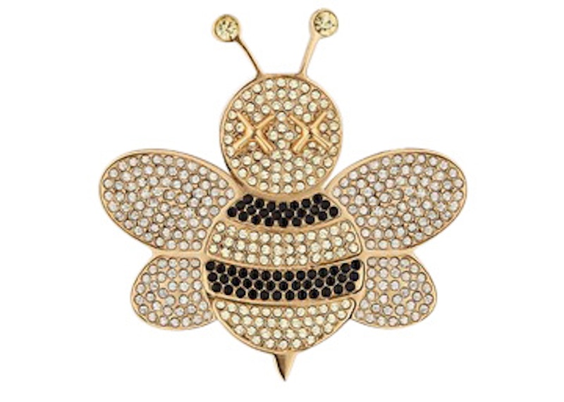 Dior x Kaws Bee Pin Geel