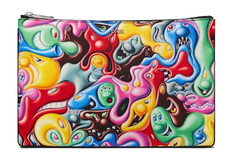 Dior x Kenny Scharf Pouch Multicolor