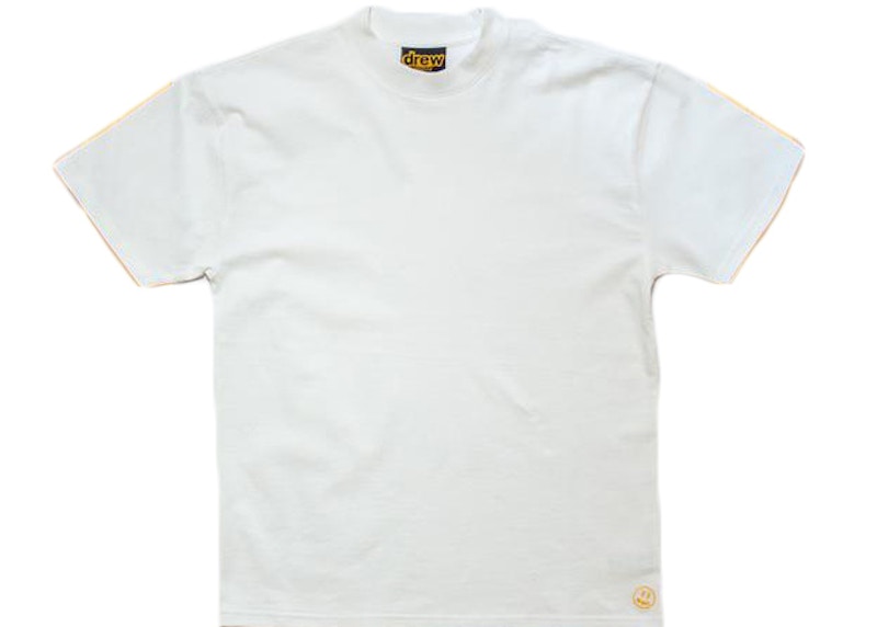 drew house basic ss tee Wit