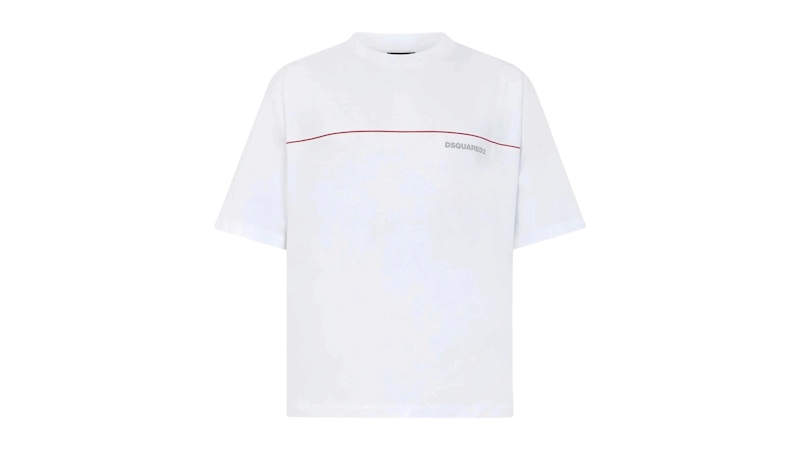 Dsquared2 S71GD1653 Loose Fit Tee Wit