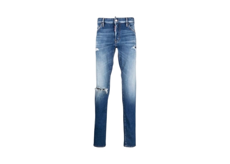 Dsquared2 Slim Jeans Blauw