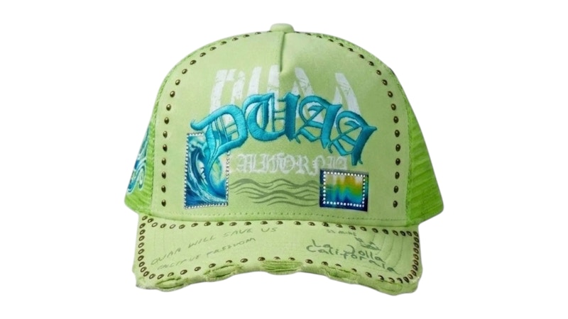 DUAA Wave Hat Neon Groen