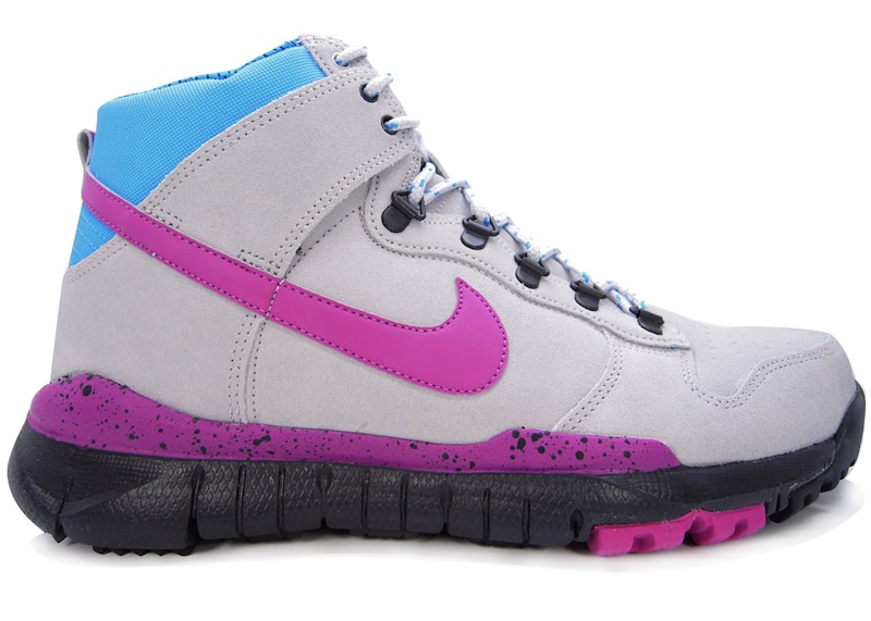 Nike Dunk High OMS Stussy Grijs