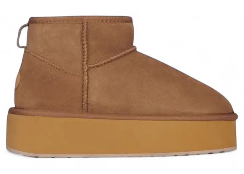 EMU Australia Stinger Micro Flatform Boot Chestnut