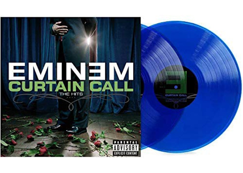 Eminem Curtain Call Limited Edition 2XLP Vinyl Translucent