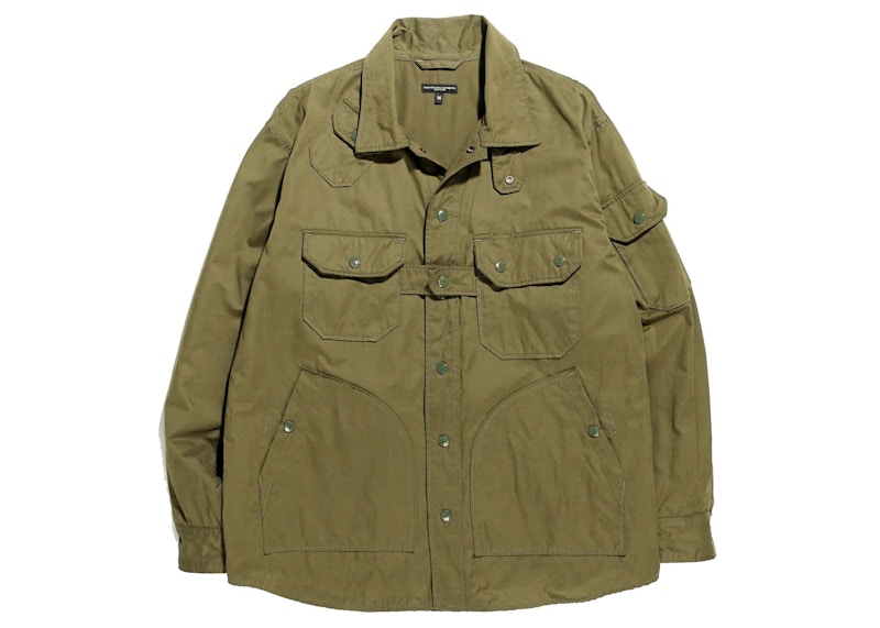 Engineered Garments Explorer Shirt Jacket Olijf