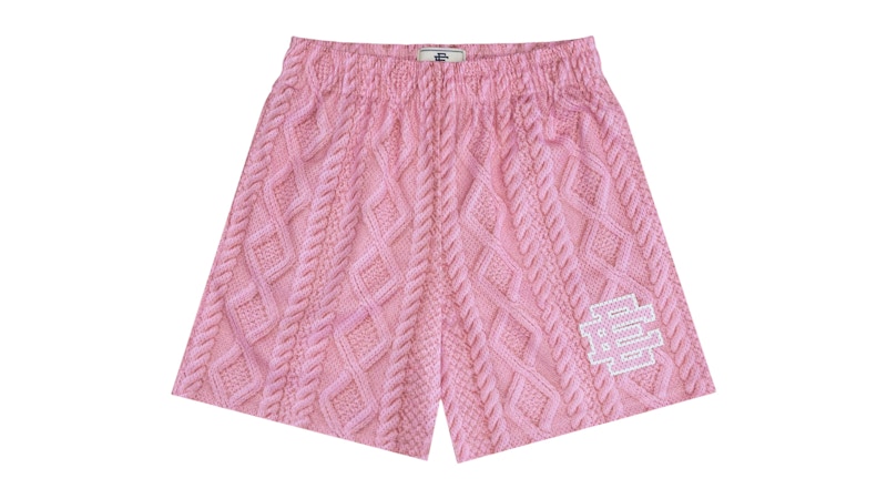 Eric Emanuel EE Basic/Core Cable Knit Short Roze