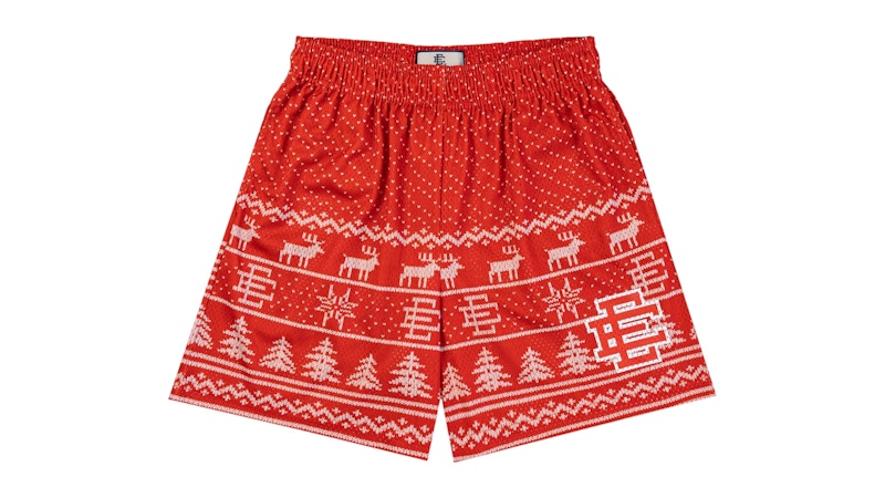Eric Emanuel EE Basic/Core Short Holiday Sweater Rood