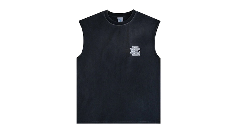 Eric Emanuel EE Basic Cutoff Tank Washed Zilver