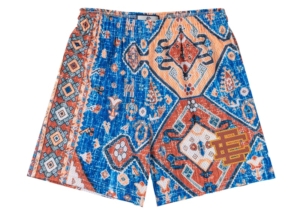 Eric Emanuel EE Basic Rug Print Short /Tan Blauw