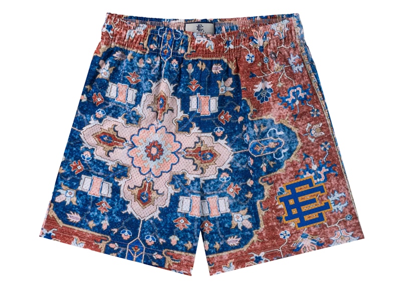 Eric Emanuel EE Basic Rug Print Short Marineblauw