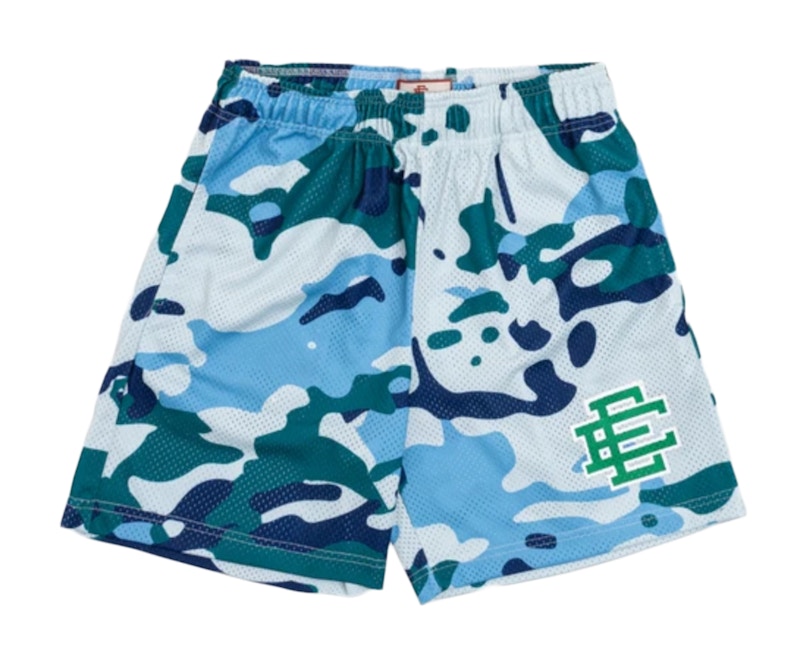 Eric Emanuel EE Basic Short Camo Blauw