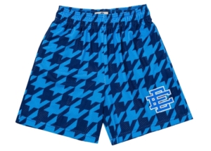 Eric Emanuel EE Basic Short Houndstooth Blauw