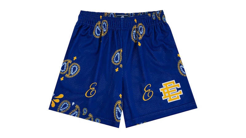Eric Emanuel EE Basic Short Paisley Blauw