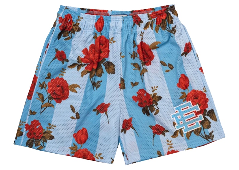 Eric Emanuel EE Basic Short Floral Blauw