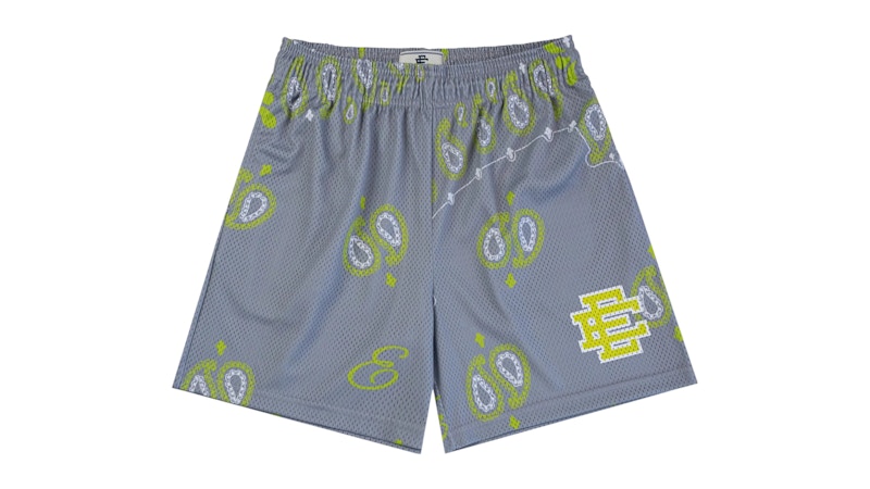 Eric Emanuel EE Basic Short Paisley/Neon Grijs