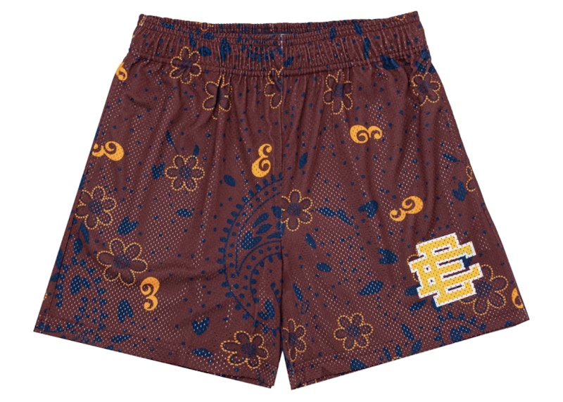 Eric Emanuel EE Basic Short Maroon Paisley