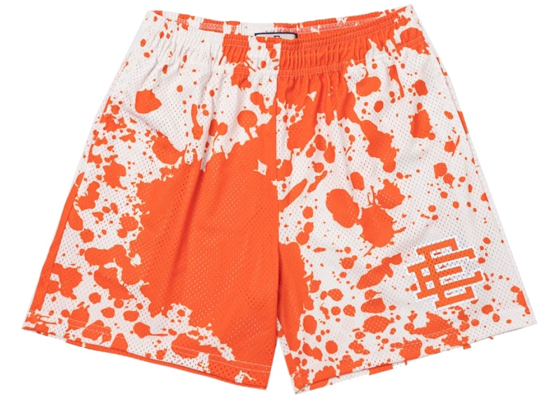 Eric Emanuel EE Basic Short Paint Spill Oranje