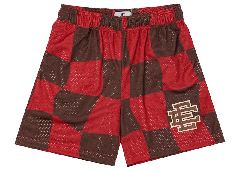 Eric Emanuel EE Basic Short Chocolate Wavy Flag Rood