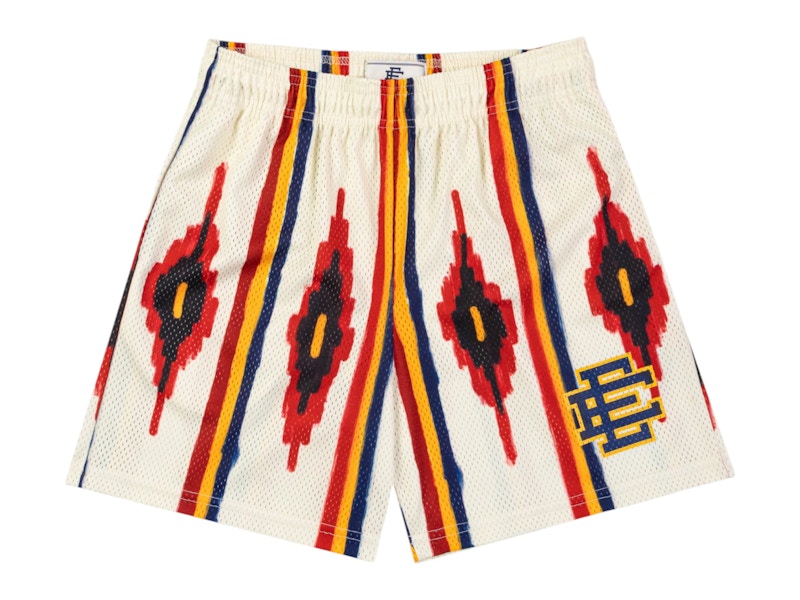 Eric Emanuel EE Basic Short Western Print Marineblauw
