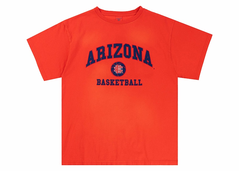 Eric Emanuel EE College Arizona Tee Washed Rood
