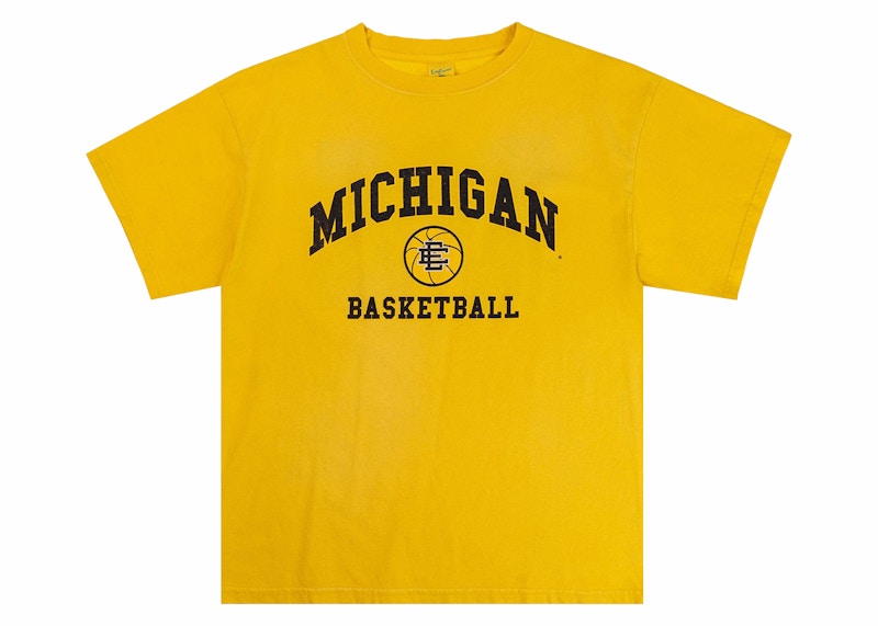Eric Emanuel EE College Michigan Tee Washed Maize