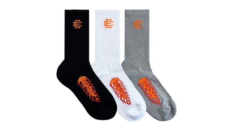 Eric Emanuel EE Flame Socks Multicolor