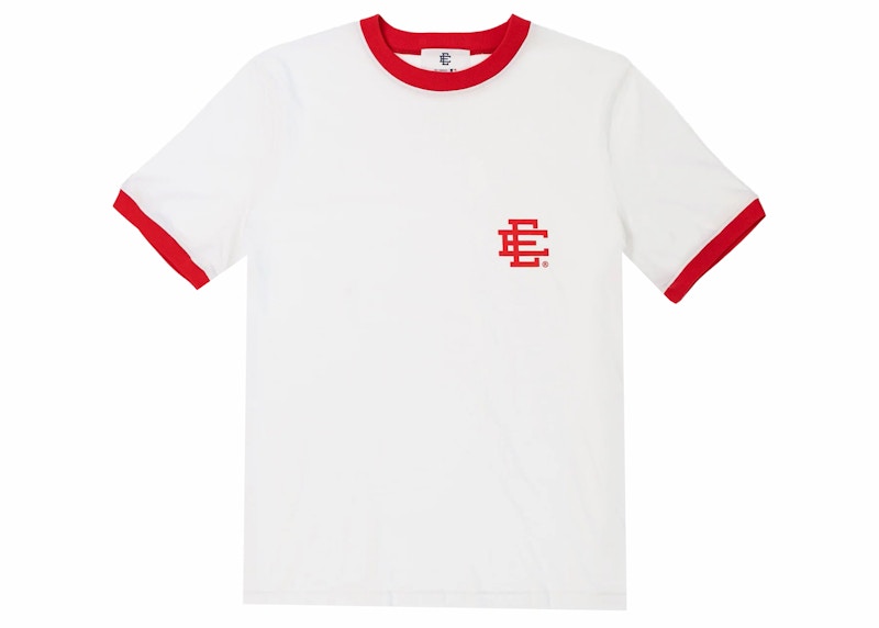 Eric Emanuel EE Ringer T-shirt Boston Sox Rood