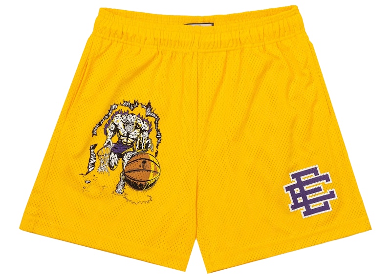 Eric Emanuel x Warren Lotas Basic Short Geel
