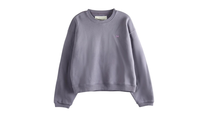 ERL Script Crewneck Sweatshirt Paars