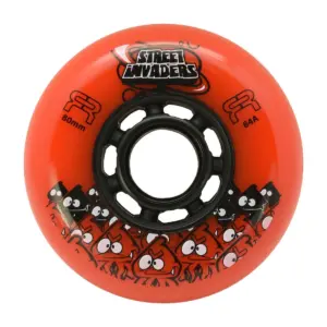 FR – 80mm Street Invaders 4-pack – Skate Wielen – Oranje