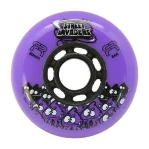 FR – 80mm Street Invaders 4-pack – Skate Wielen – Paars
