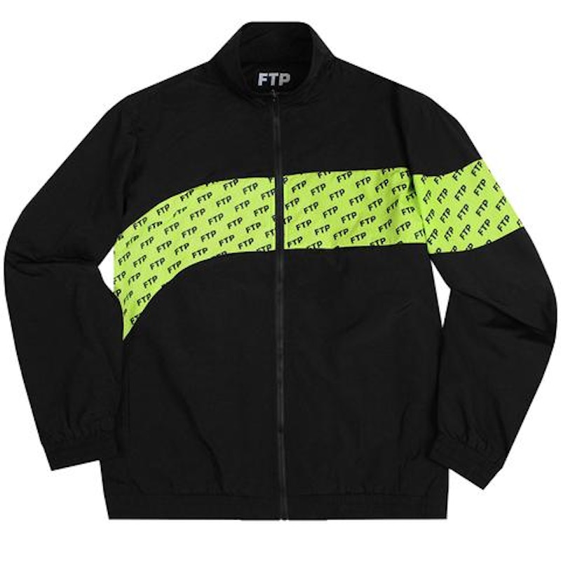 FTP Allover Panel Track Jacket Zwart