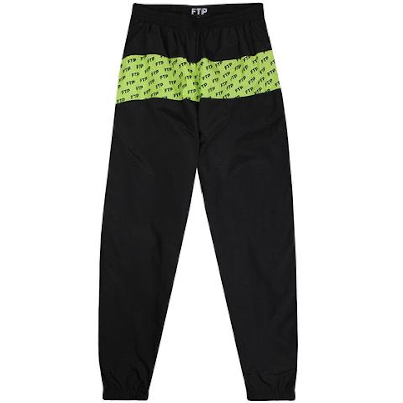 FTP Allover Panel Track Pant Zwart